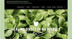 Desktop Screenshot of healingdiabetesnaturally.com